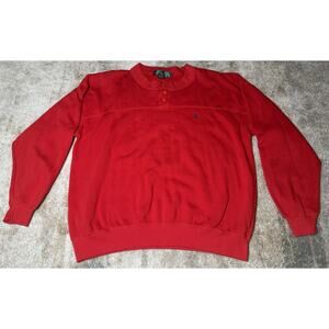Vintage‎ Men's Knights Of The Round Table Red Sweater Size X-Large